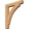 Ekena Millwork Thorton Block Smooth Bracket, Western Red Cedar, 3 1/2"W x 26"D x 30"H BKT04X26X30THR05SWR - alternate 1